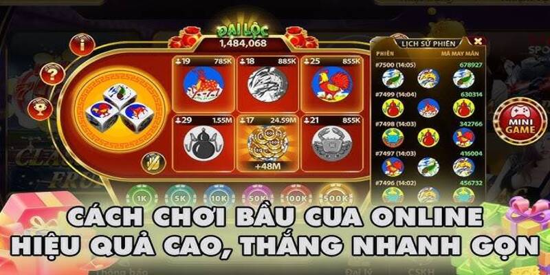 Mẹo chơi bầu cua online hiệu quả